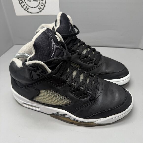 Jordan Air Jordan 5 Retro Oreo Black Cool Grey White CT4838-011 Men Sz 7.5